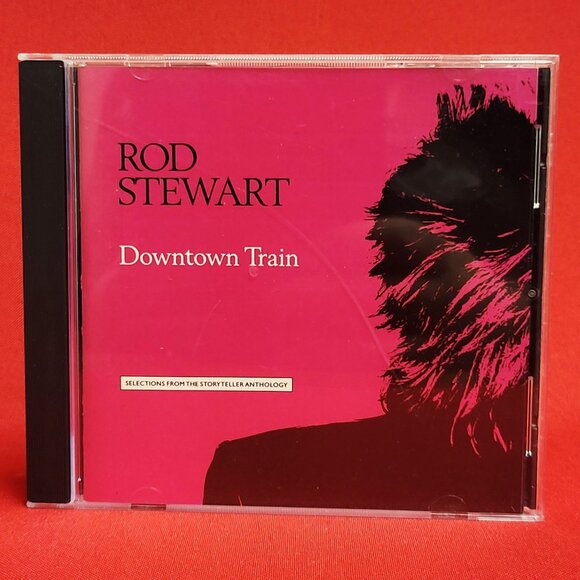 Rod Stewart Downtown Train Selections From The StoryTeller Anthology CD 1990 - Picture 1 of 8